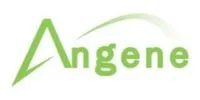 Lieferprogramm - Verlässliche Partner Logo Angene mit grünem Schriftzug und geschwungener Linie auf weißem Hintergrund.