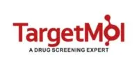 Lieferprogramm - Verlässliche Partner Logo TargetMol mit rotem Schriftzug und Zusatz „A Drug Screening Expert“.